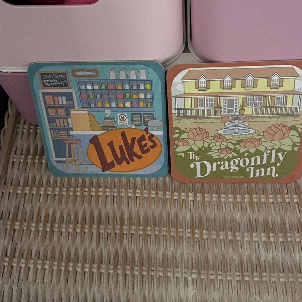 Gilmore Girls Cardboard Coasters Set of 4